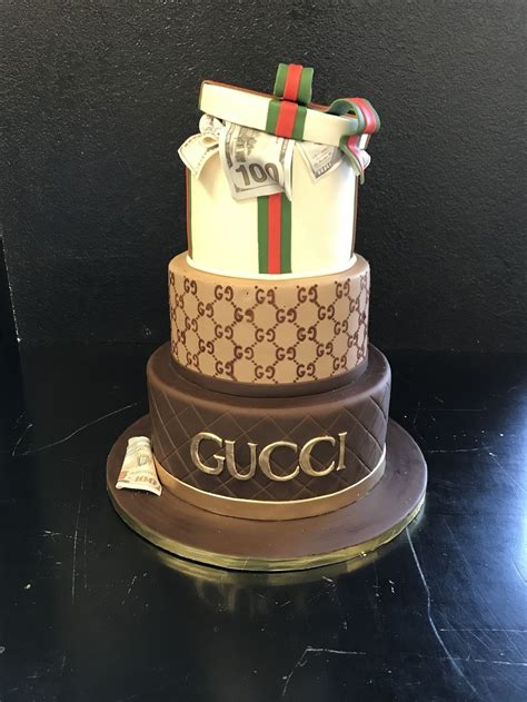 gucci cake for him.